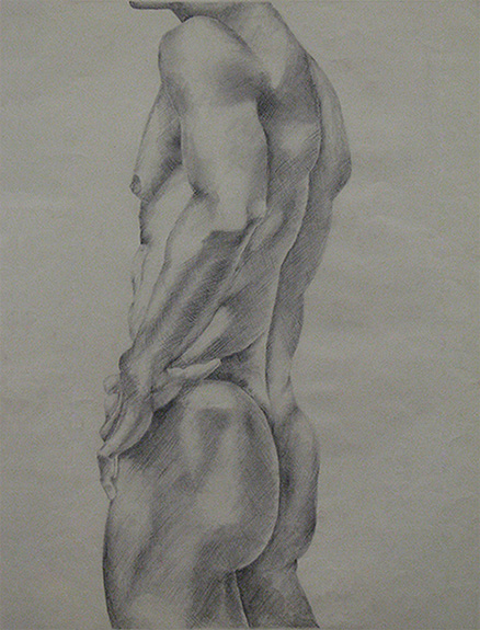 Left Side <br />1987 - a copy <br/>pencil <br/> image 3 of 4