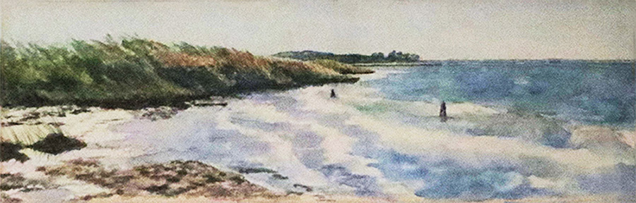 Oceanside <br /> Commissioned c. 2000<br/>watercolor<br/>  image 5 of 6